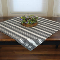 Thumbnail for Flour Sack Black Table Square - Interiors by Elizabeth