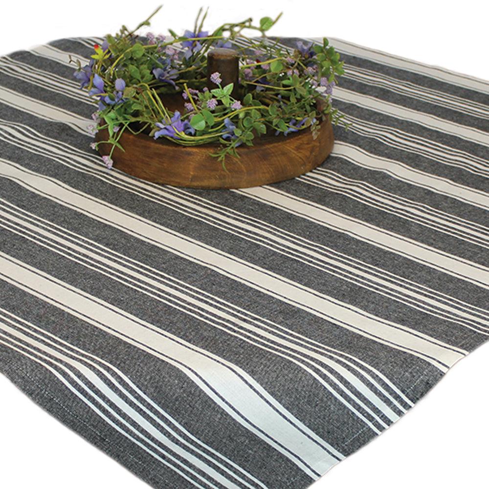 Flour Sack - Black Table Square