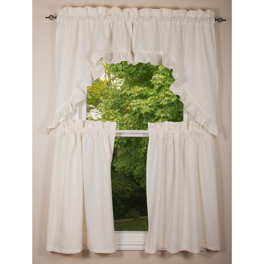 Meadowpark Swag unlined ruffle edge- Interiors by Elizabeth
