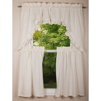 Thumbnail for Meadowpark Swag unlined ruffle edge- Interiors by Elizabeth