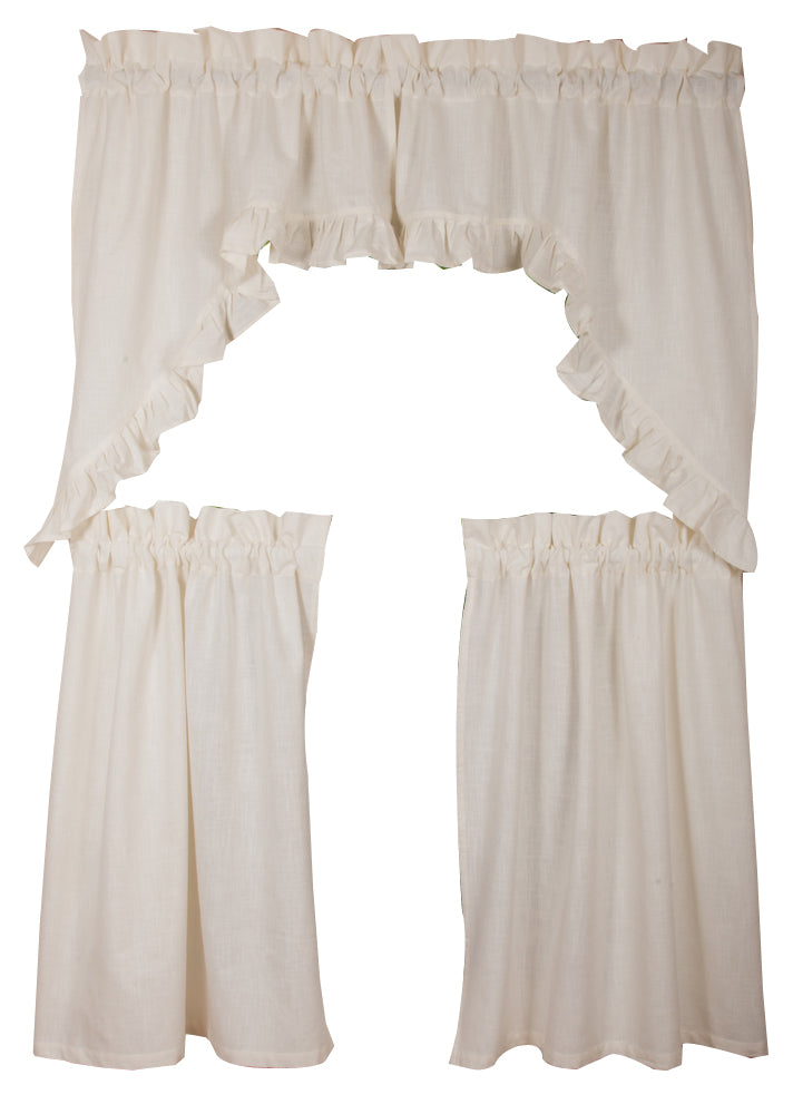 Meadowpark Swag Unlined Ruffle Edge