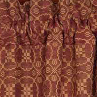 Thumbnail for Barn Red Tan Marshfield Jacquard 36