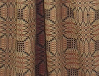 Thumbnail for Trenton Jacquard Nutmeg Black Red Tiers