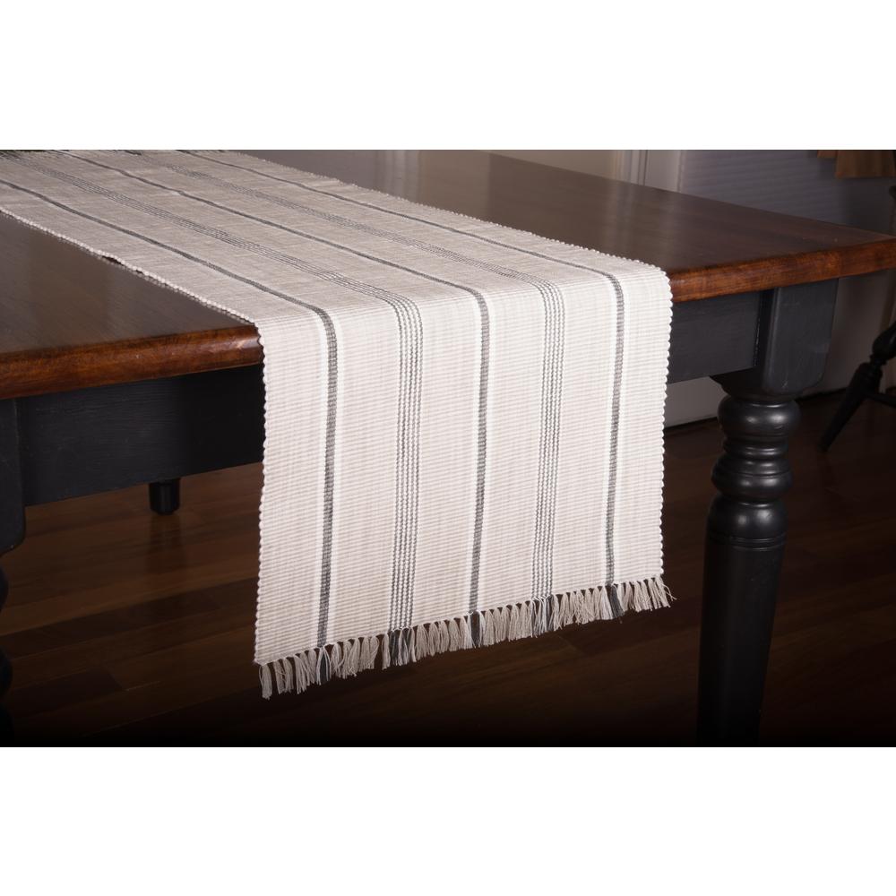 Farmhouse Stripe Table Runner- Interiors by Elizabeth