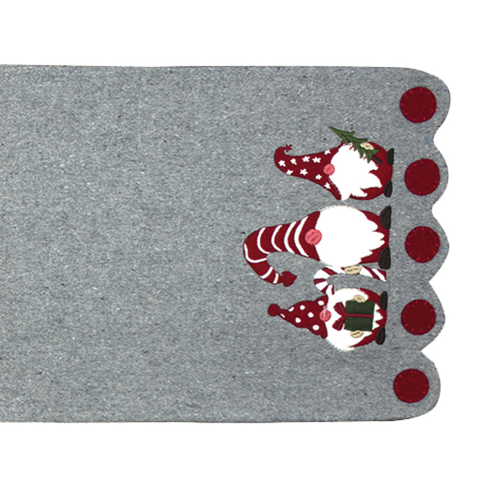 Holiday Gnomes Table Runner