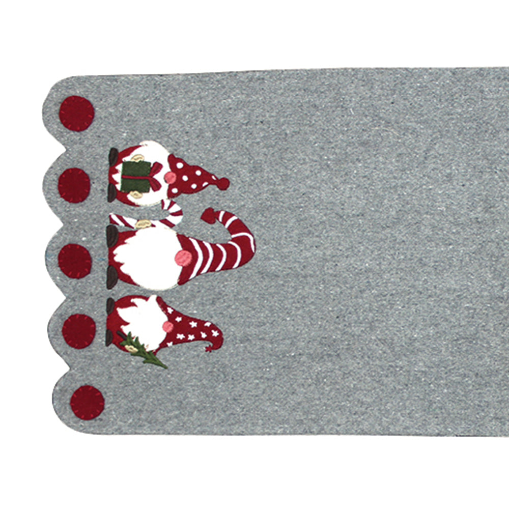 Holiday Gnomes Table Runner