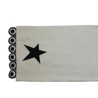 Thumbnail for Cream & Black Star Table Runner