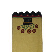Thumbnail for Folk Flower Basket Table Runner