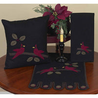 Thumbnail for Cardinal Christmas Table Runner - Interiors by Elizabeth