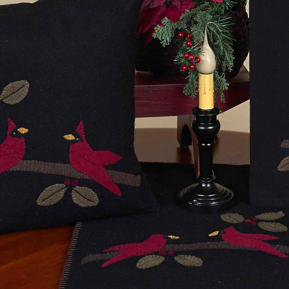 Cardinal Christmas Table Runner