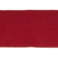 Thumbnail for Snowflake Barn Red Table Runner