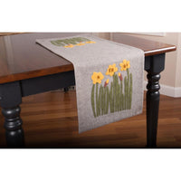 Thumbnail for Grey Daffodil Table Runner- Interiors by Elizabeth