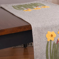 Thumbnail for Grey Daffodil Table Runner