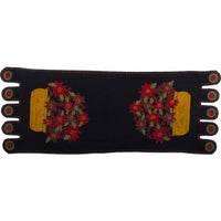 Thumbnail for Ever Blessed Table Runner Black - Interiors by Elizabeth