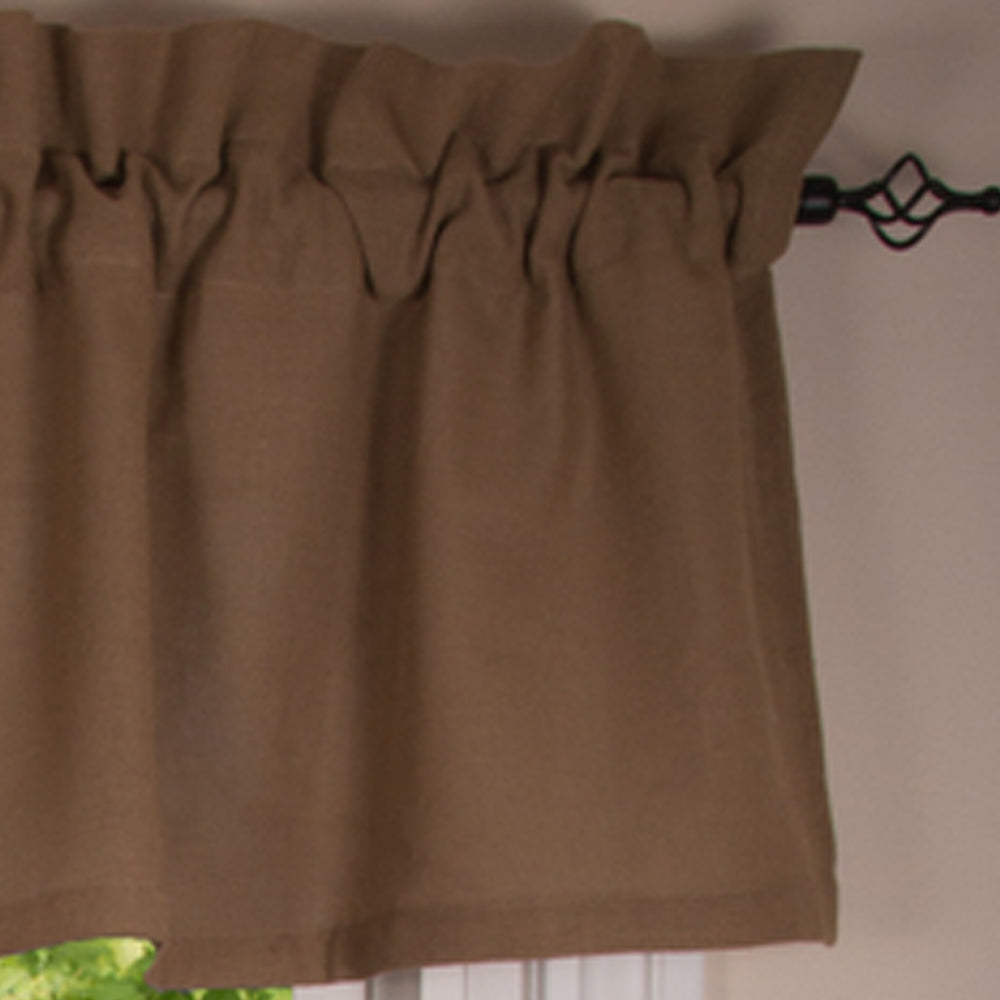 Heirloom Valance Oat Unlined