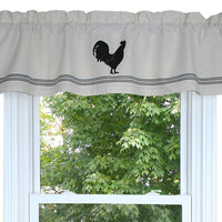 Thumbnail for Farmhouse Rooster - Cream Valance