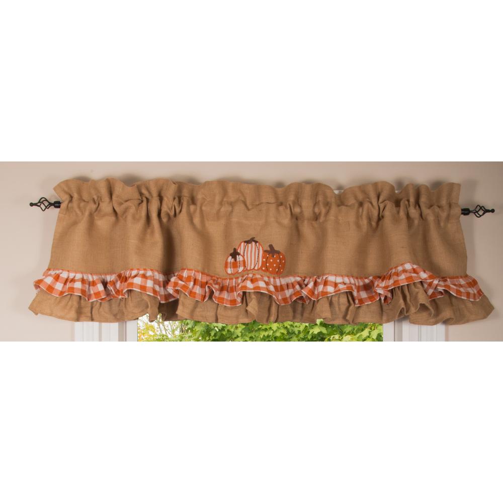Pumpkin Patch Valance- Interiors by Elizabeth