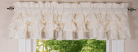 Thumbnail for Meadowpark valance unlined triple ruffle- Interiors by Elizabeth