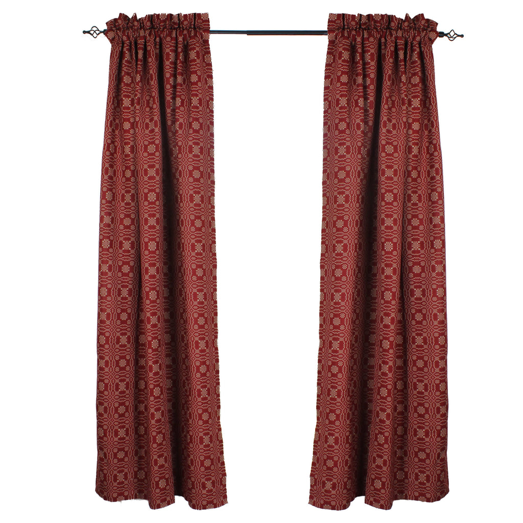 Lover's Knot  Barn Red 63 Inpanels P6130017 - Interiors by Elizabeth