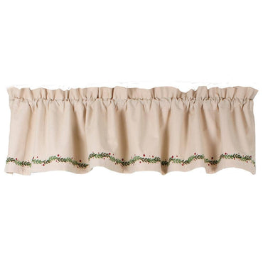 Holiday Pitcher Vine Valance 60X15.5 V6220007