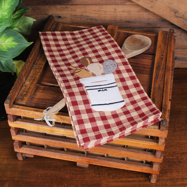 Utensil Crock Towel ET000103 - Interiors by Elizabeth