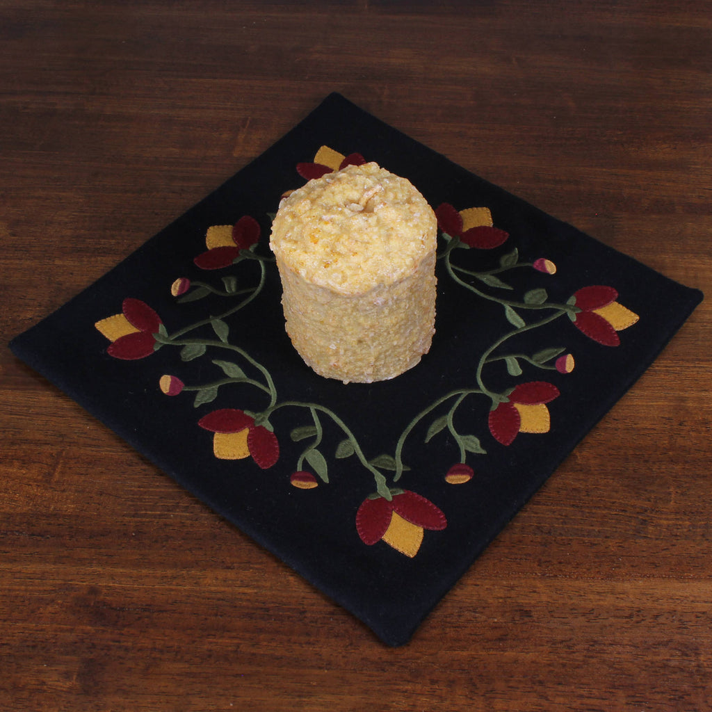 Primitive Border Candle Mat CM425134 - Interiors by Elizabeth