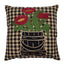 Flowers in Firkin Pillow 14 In PL103050