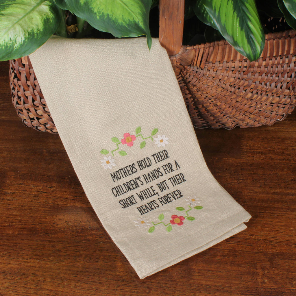 Mothers Hold Hands towel ET000205 - Interiors by Elizabeth