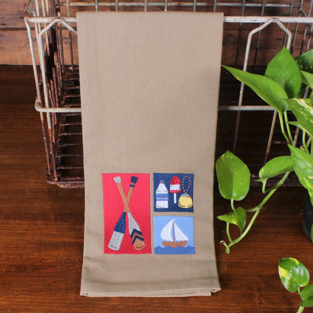 Nautical Icons Towel ET150102 - Interiors by Elizabeth