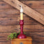 Wellington Spindle Lamp - Barn Red ML200017 - Interiors by Elizabeth