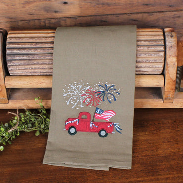 American Parade Towel ET000048 - Interiors by Elizabeth