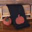 Pumpkin Ticking Applique Towel Set of 2 ET843213 - Interiors by Elizabeth