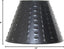 Black  Metal 12 in Shade 2WMSDD11