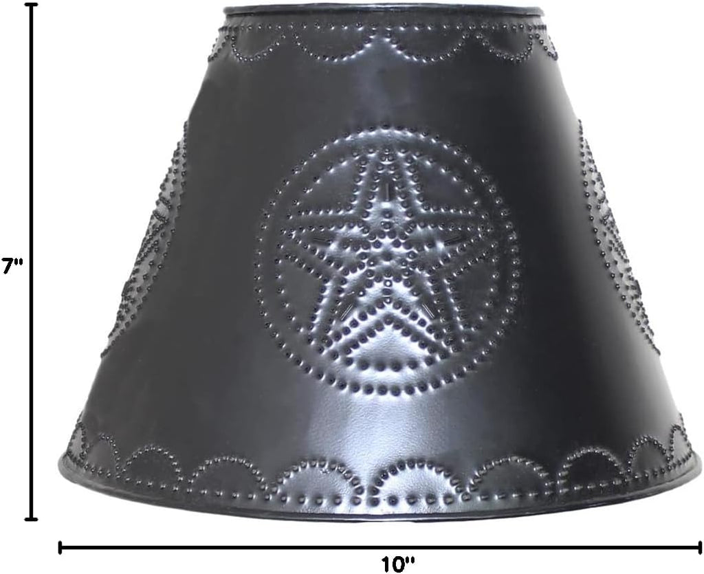 Black Star  Metal 12 In Shade 2WMSST11