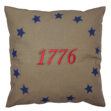 1776 Cotton Pillow 18 In - Home Collections by Raghu