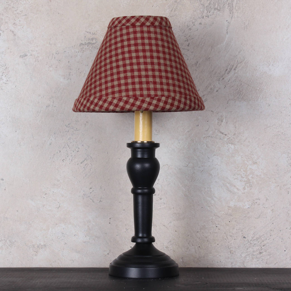 Newbury Gingham Barn Red 6 In Shade 6C670017 - Interiors by Elizabeth