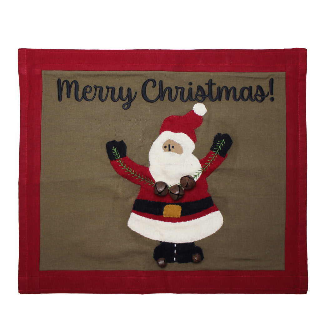 Ol' Saint Nick Pennant- - Home Collections by Raghu