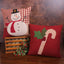 Ticking Candycane Pillow 14 In PL220025