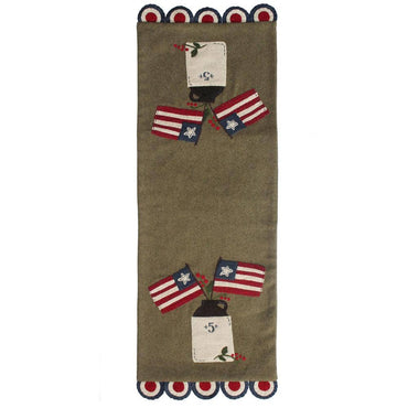 Flag Day Wool Felt Table Runner TR620345
