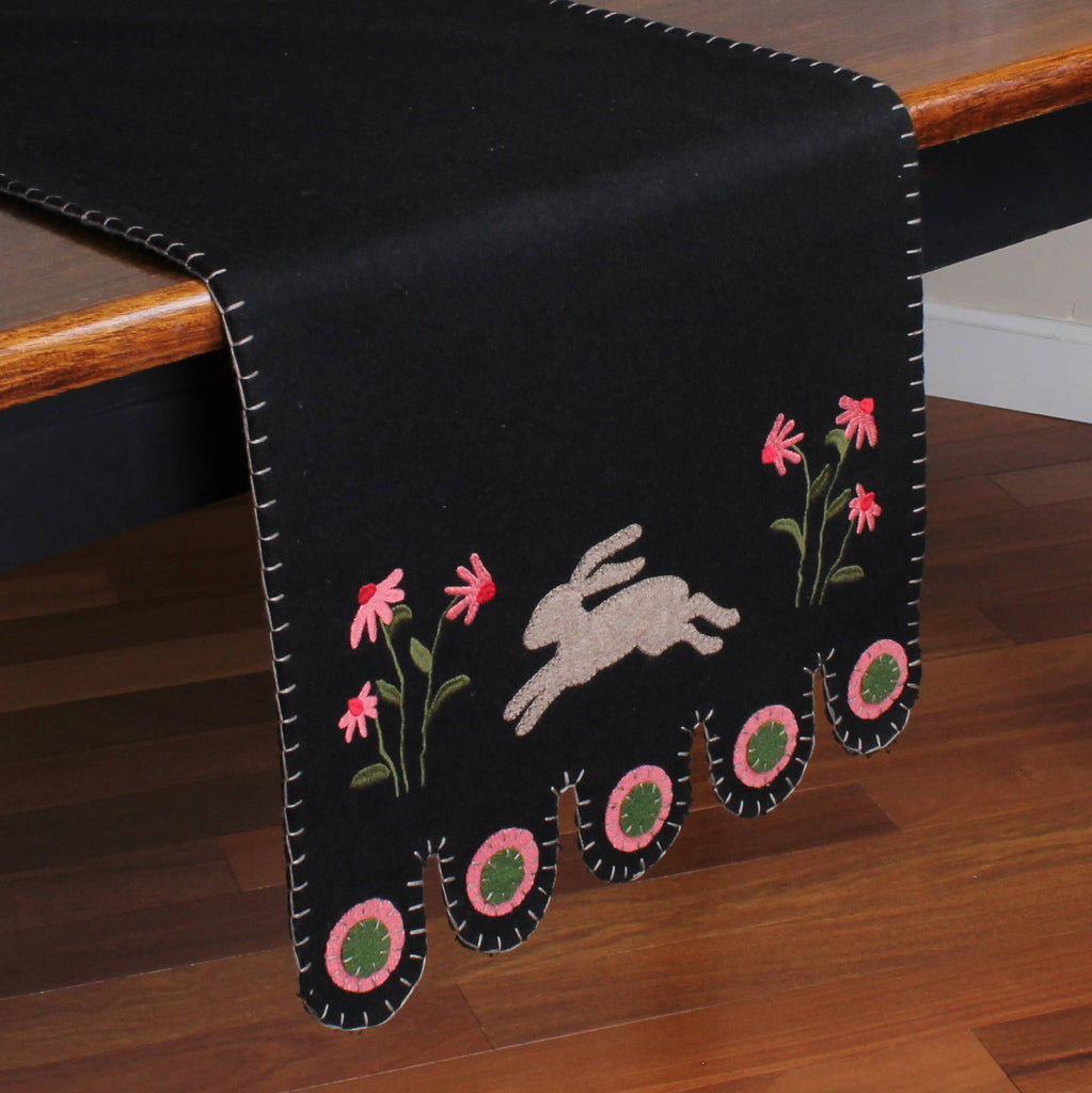 Primitive Bunny Table Runner TR000083 - Interiors by Elizabeth