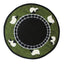 Green Pastures Candle Mat  Set of 2 CM425025