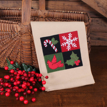 Holiday Motifs Towel Set of 2 ET702031 - Interiors by Elizabeth