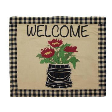 Flowers in Firkin Pennant- - Home Collections by Raghu