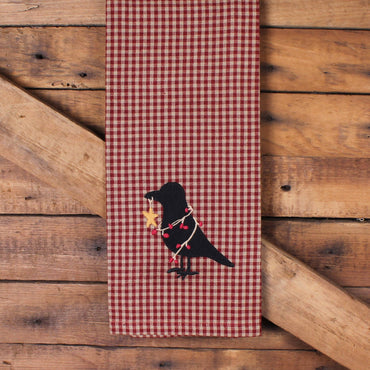 Crow and Berries Towel ET000102 - Interiors by Elizabeth
