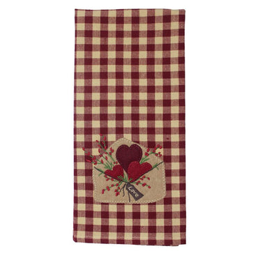 Sending Love Towel  Set of 2 ET000067