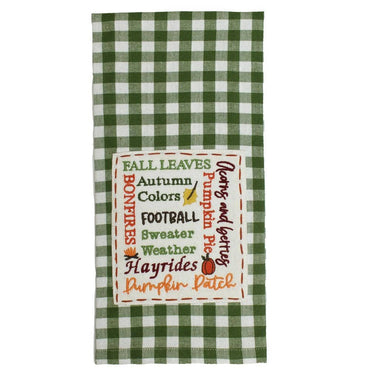Words oFall Towel  Set of 2 ET810549