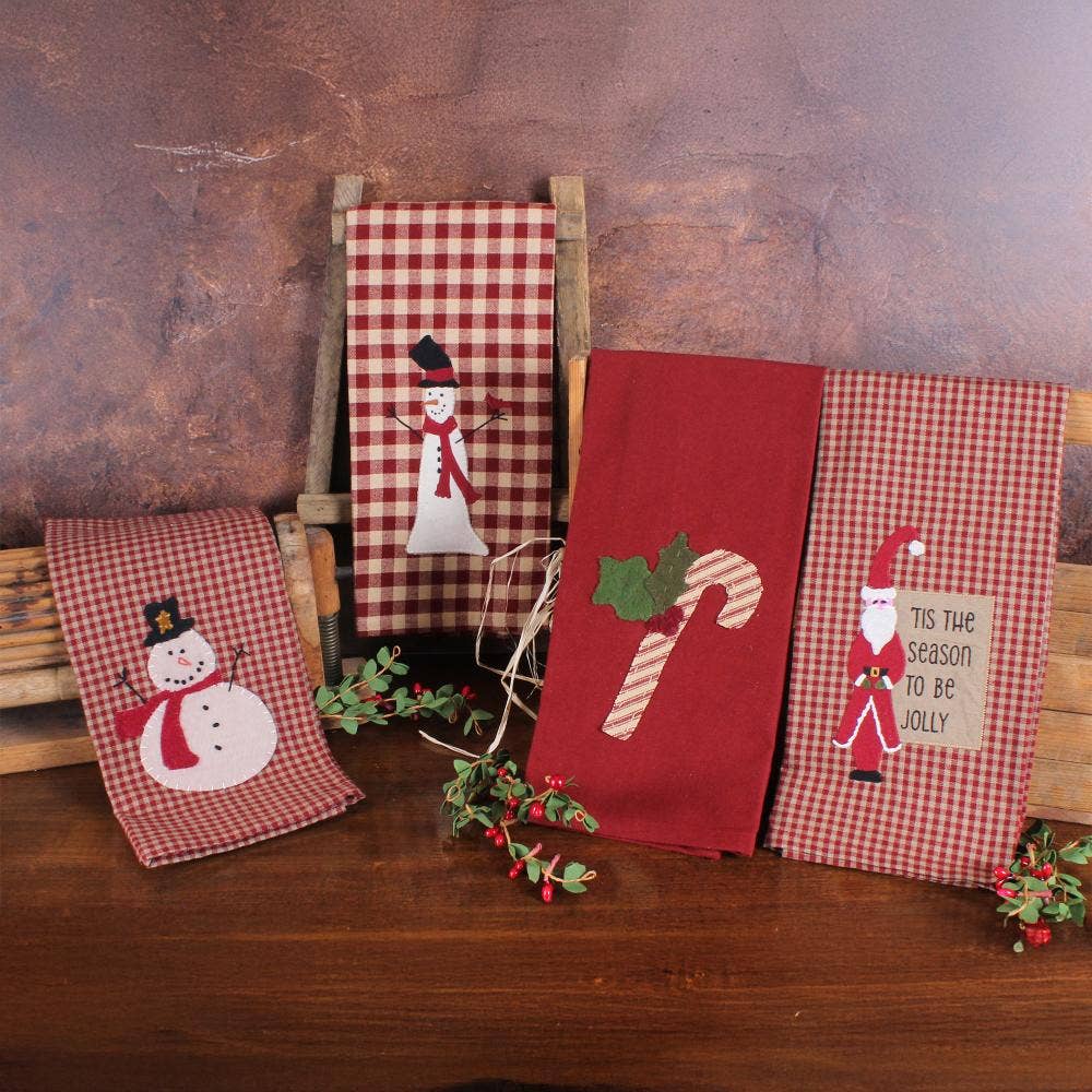 Tall Snowman Towel  Set of 2 ET220026