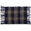 Black and Tan Chindi Placemat  Set of 6 PM235011
