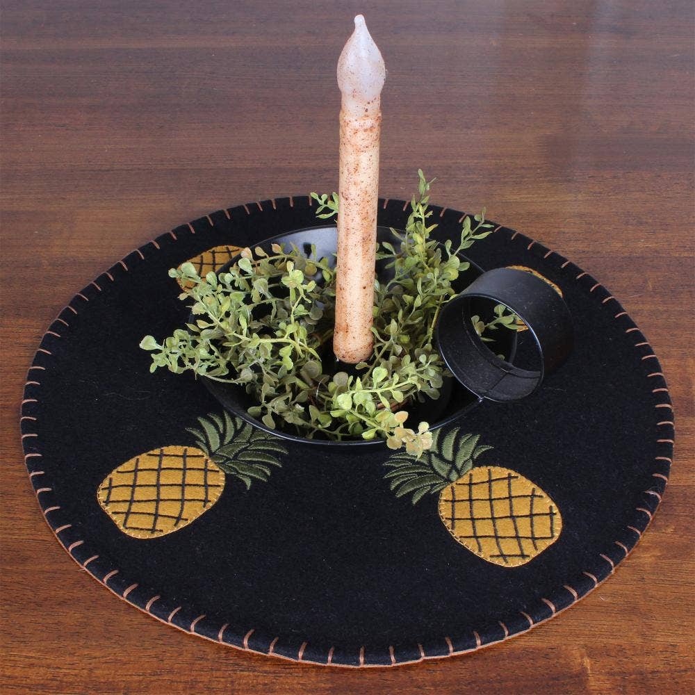 Pineapple Candle Mat  Set of 2 CM662311