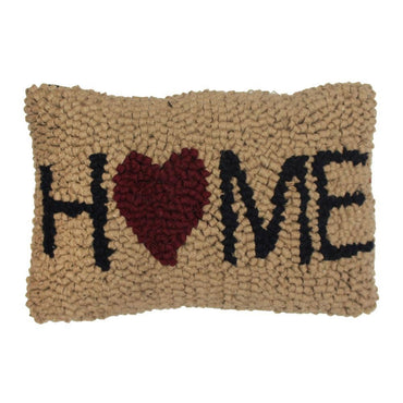 Home Hooked Pillow 8x12  Tan PL573518